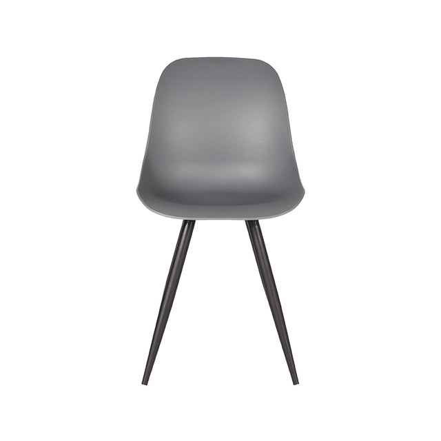 LABEL51 Eetkamerstoel Monza - Antraciet - Kunststof van LABEL51 – Luxe comfort op maat van PureWonen. Vraag naar de beste prijs.