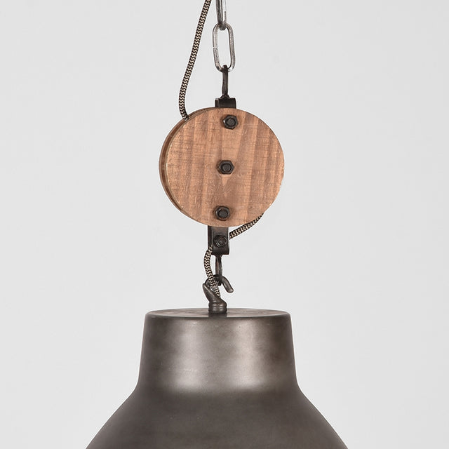 LABEL51 Hanglamp Dock - Burned Steel - Metaal van LABEL51 – Luxe comfort op maat van PureWonen. Vraag naar de beste prijs.