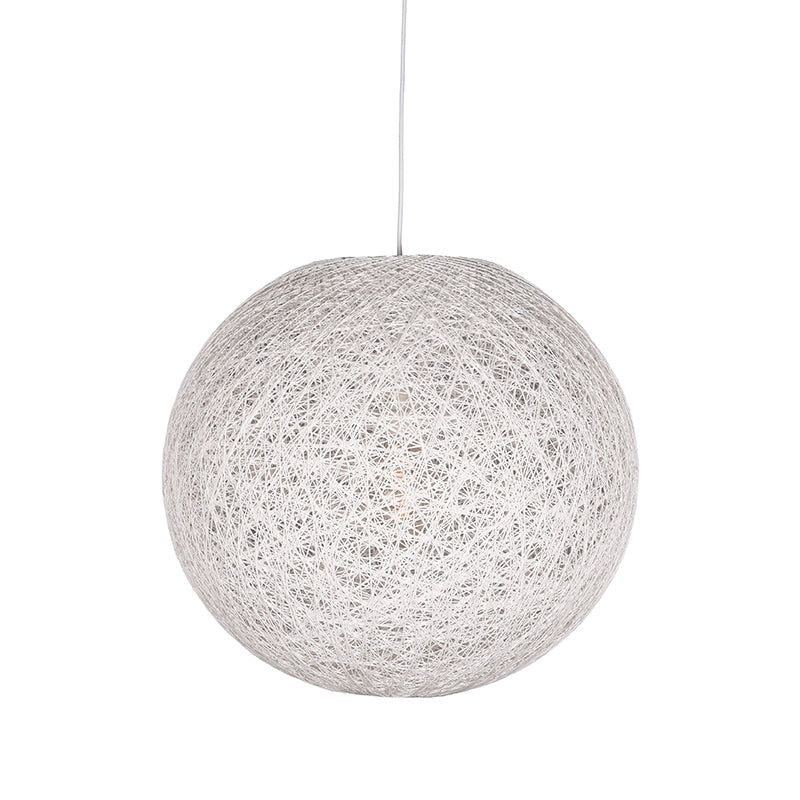 LABEL51 Hanglamp Twist - Wit - Vlas - L van LABEL51 – Luxe comfort op maat van PureWonen. Vraag naar de beste prijs.