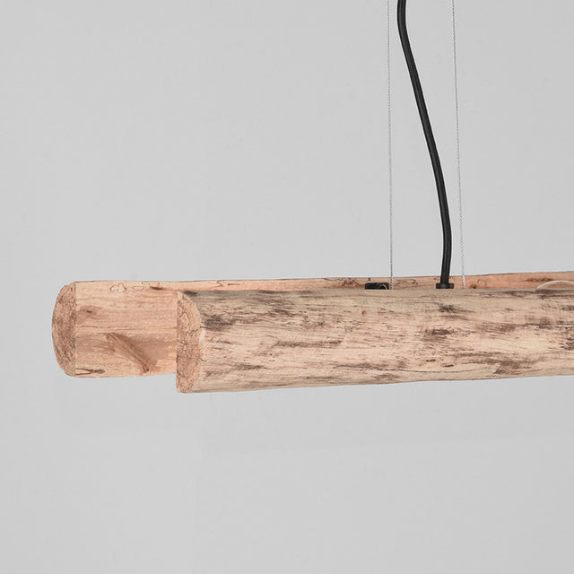 LABEL51 Hanglamp Woody - Naturel - Hout van LABEL51 – Luxe comfort op maat van PureWonen. Vraag naar de beste prijs.