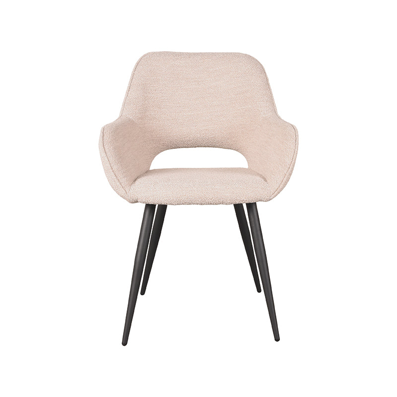 LABEL51 Eetkamerstoel Fer - Naturel - Boucle van LABEL51 - laagste prijs offerte van PureWonen