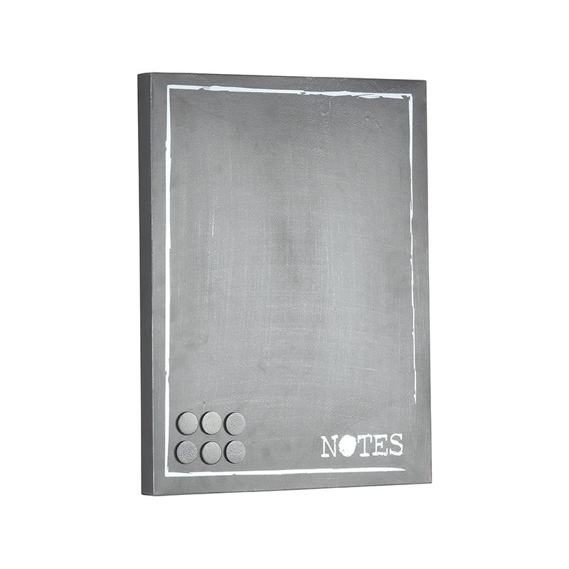 LABEL51 Wanddecoratie Memobord - Antiek grijs - Metaal van LABEL51 – Luxe comfort op maat van PureWonen. Vraag naar de beste prijs.