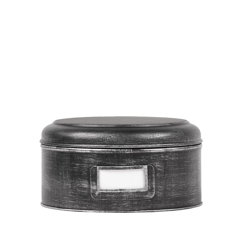 LABEL51 Opbergblik - Zwart - Metaal - XL - 25x25x13 cm van LABEL51 – Luxe comfort op maat van PureWonen. Vraag naar de beste prijs.
