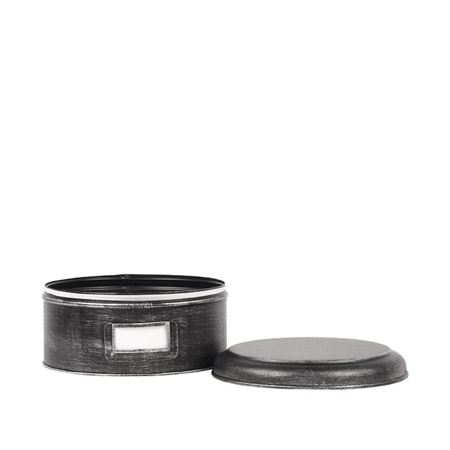 LABEL51 Opbergblik - Zwart - Metaal - XL - 25x25x13 cm van LABEL51 – Luxe comfort op maat van PureWonen. Vraag naar de beste prijs.