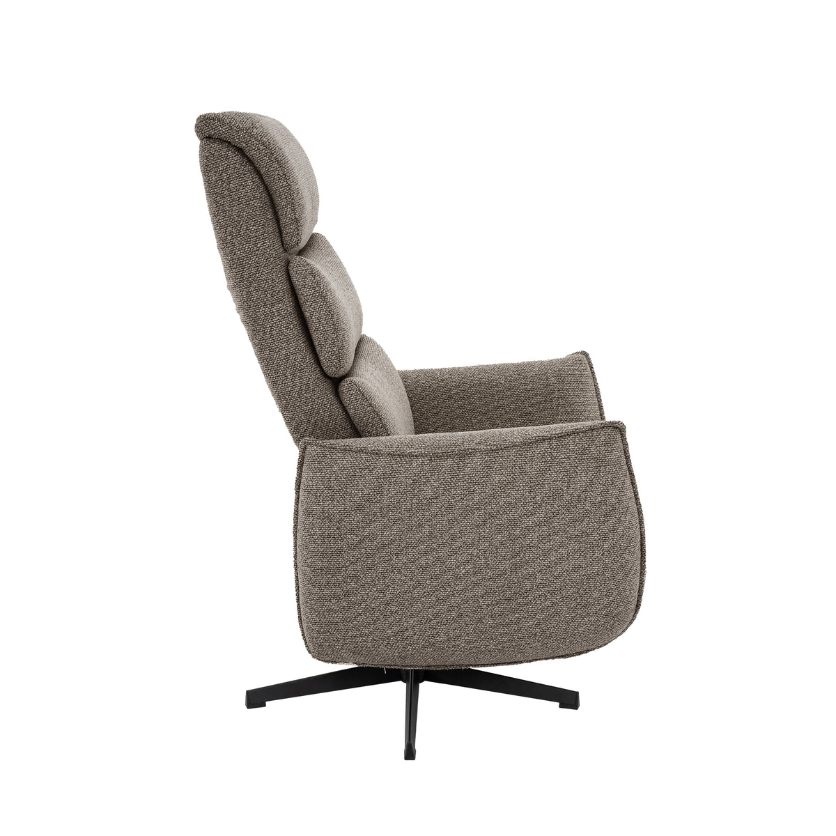 LABEL51 Fauteuil Goteborg - Mushroom - Royal Boucle - 2-Motorig