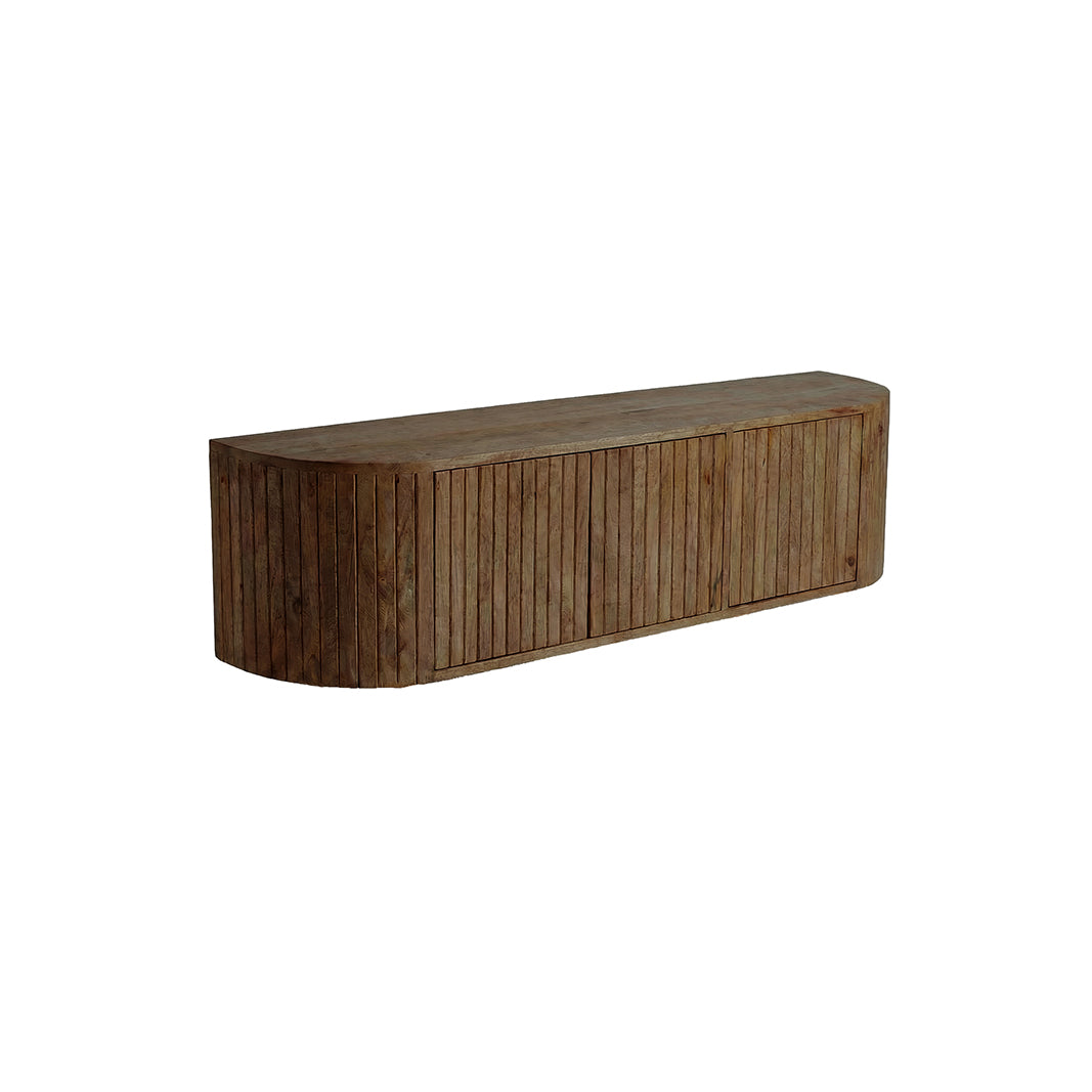 LABEL51 Tv-meubel Miya - Nature Smooth - Mangohout - 160 cm