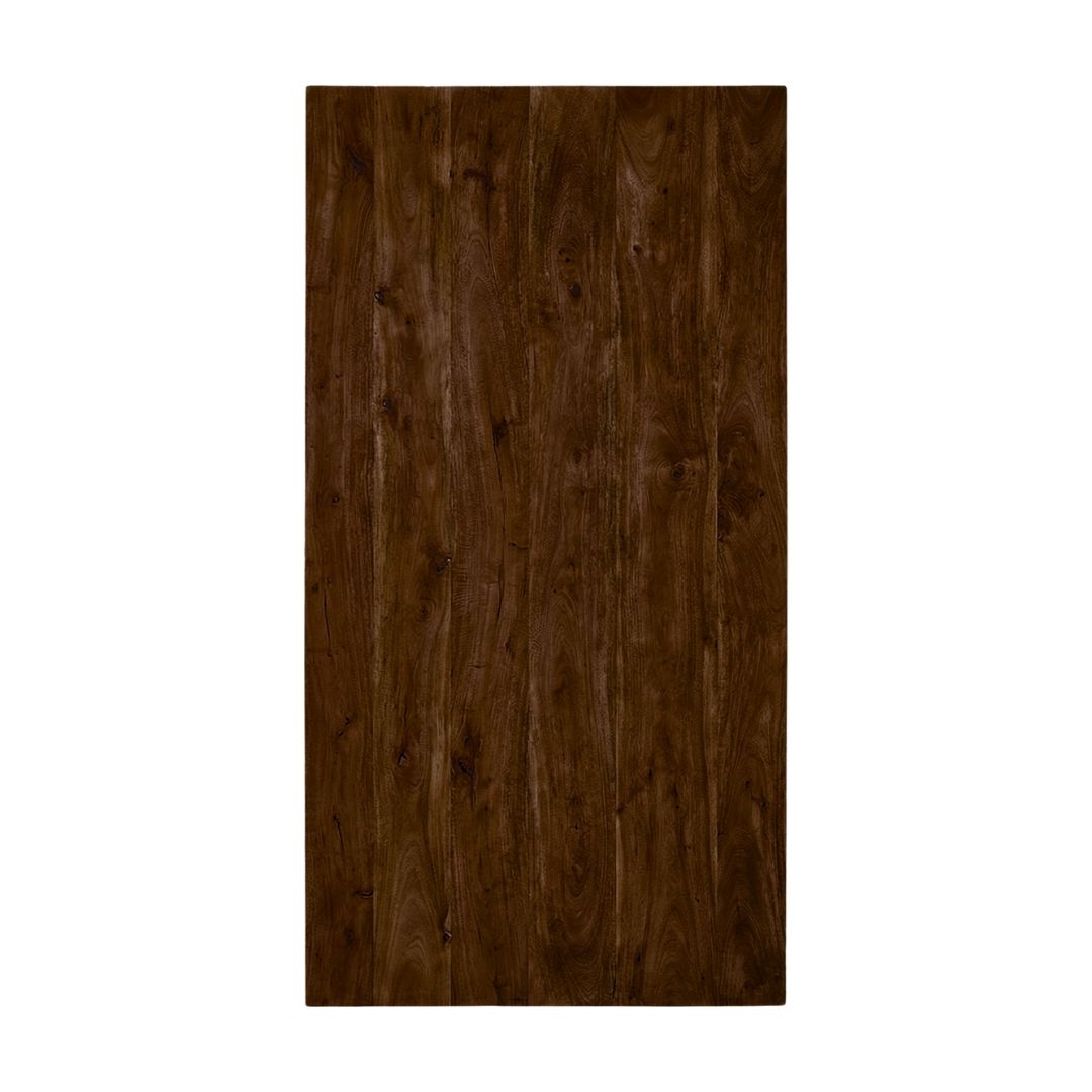 LABEL51 Eetkamertafel Tafelblad Rechthoek - Espresso - Mangohout - 200 cm - Rechthoek van LABEL51 – Luxe comfort op maat van PureWonen. Vraag naar de beste prijs.