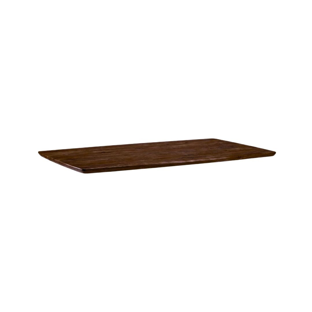 LABEL51 Eetkamertafel Tafelblad Rechthoek - Espresso - Mangohout - 160 cm - Rechthoek
