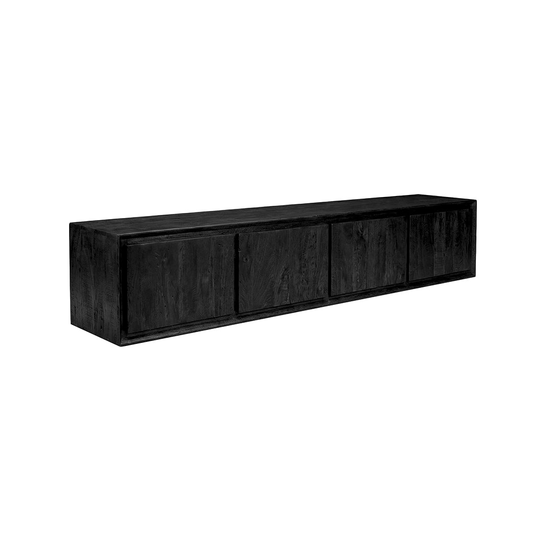 LABEL51 Tv-meubel Nori - Zwart - Mangohout - 190 cm