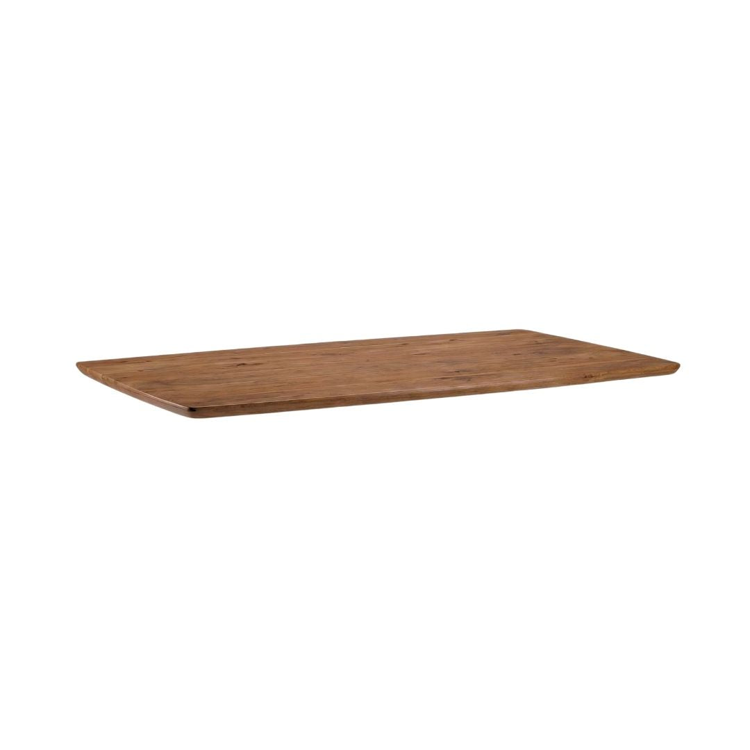 LABEL51 Eetkamertafel Tafelblad Rechthoek - Nature Smooth - Mangohout - 180 cm - Rechthoek