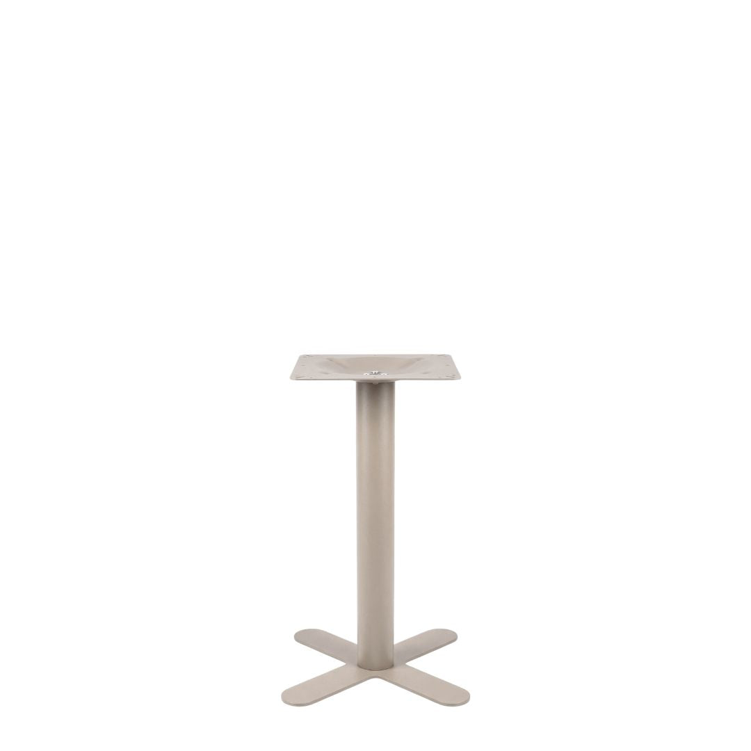 LABEL51 Eetkamertafel X-Poot - Taupe - Metaal - X-Poot