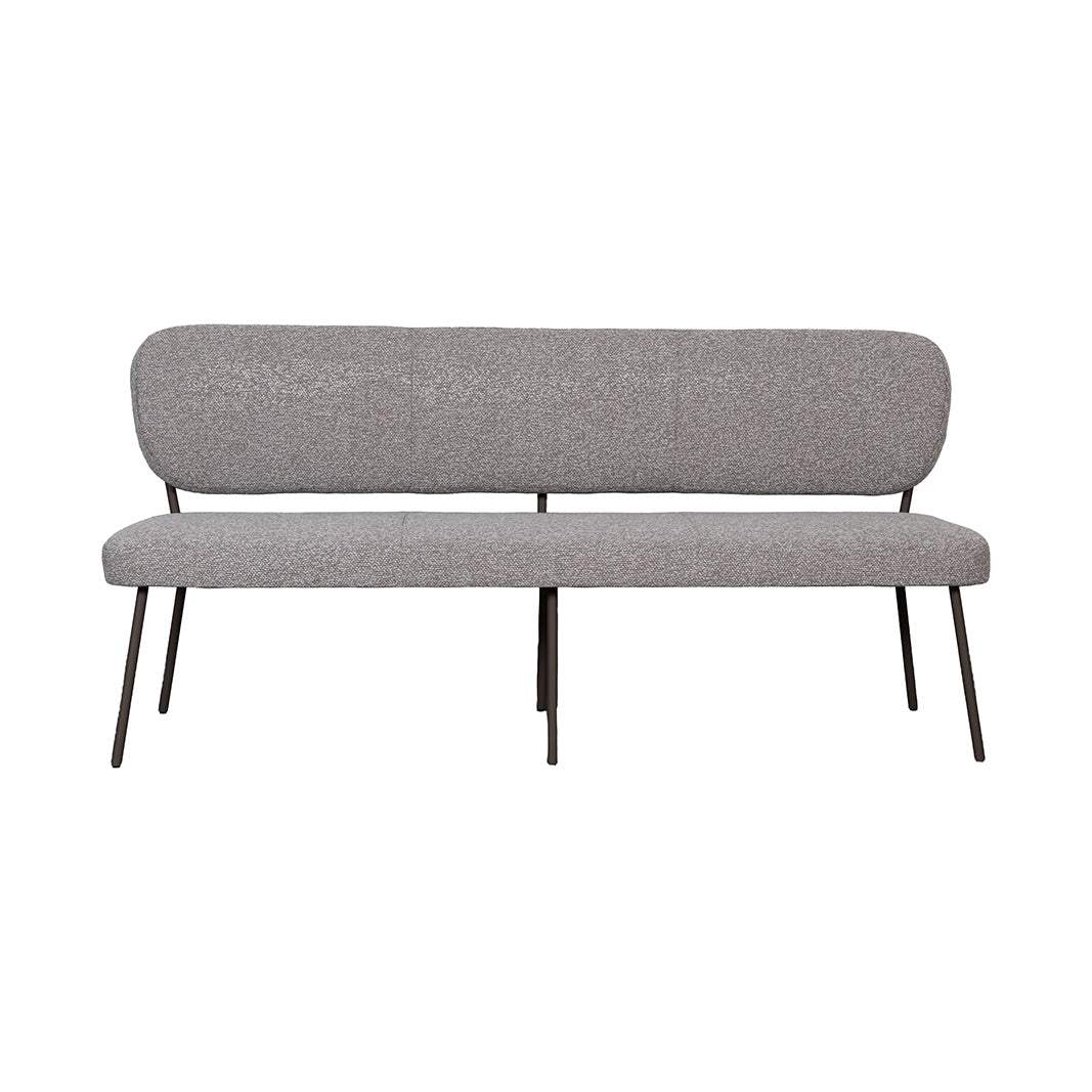 LABEL51 Eetkamerbank Singapore - Mushroom - Royal Boucle - 220 cm