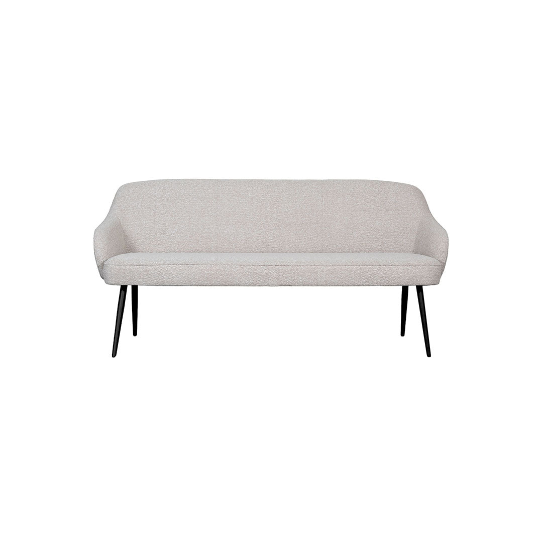 LABEL51 Eetkamerbank Bern - Naturel - Royal Boucle - 160 cm van LABEL51 – Luxe comfort op maat van PureWonen. Vraag naar de beste prijs.