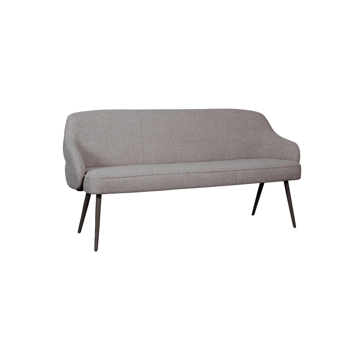 LABEL51 Eetkamerbank Bern - Mushroom - Royal Boucle - 160 cm