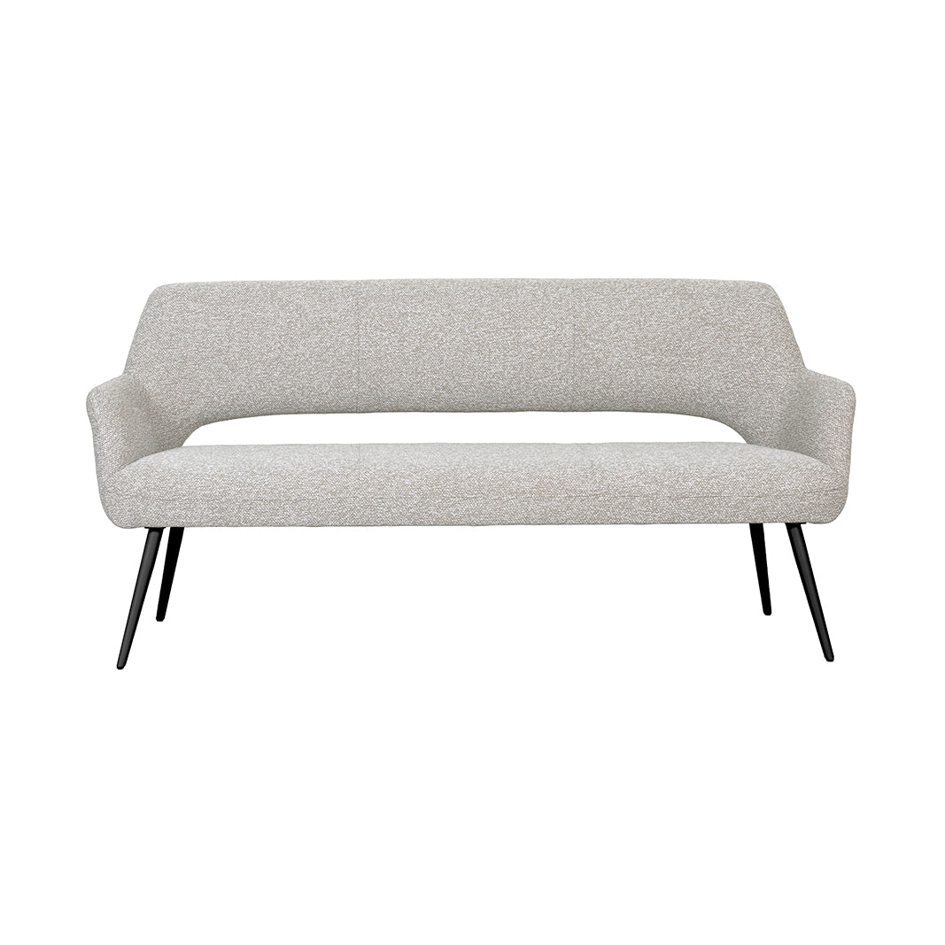 LABEL51 Eetkamerbank Sunray - Naturel - Royal Boucle - 220 cm