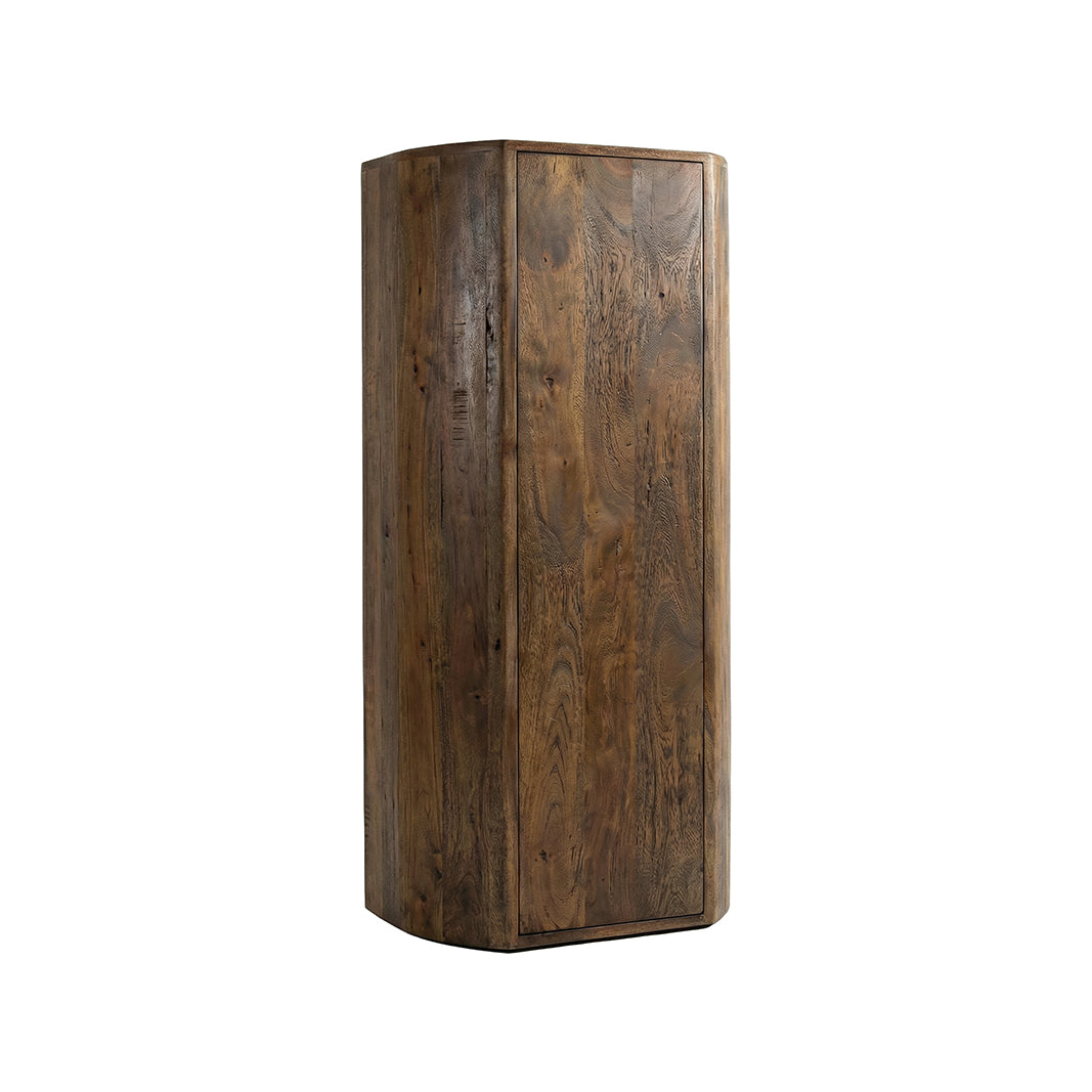 LABEL51 Bergkast Saya - Espresso - Mangohout - 160 cm - Rechts