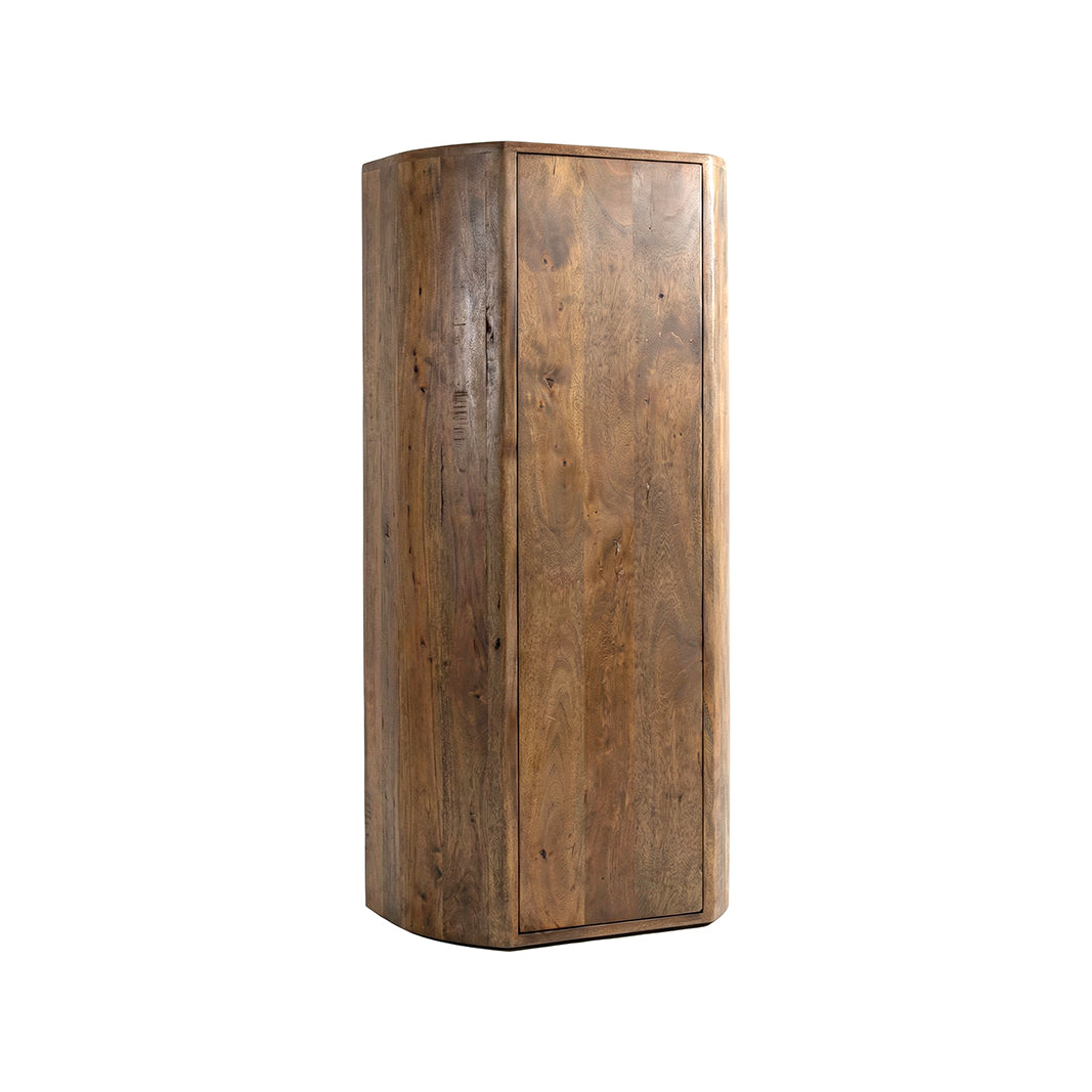 LABEL51 Bergkast Saya - Natural - Mangohout - 160 cm - Rechts
