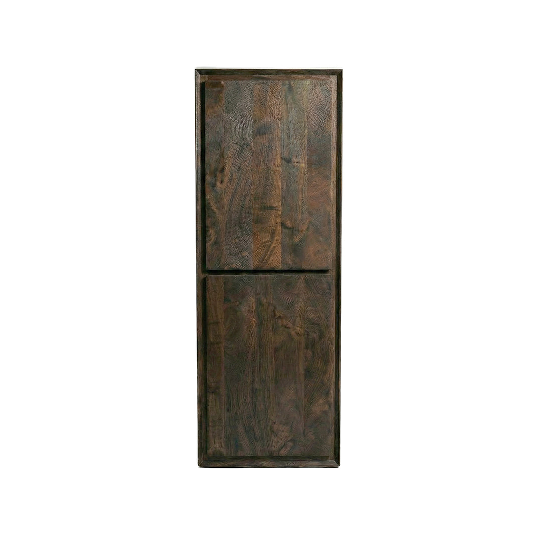 LABEL51 Bergkast Nori - Espresso - Mangohout - 160 cm - Rechts