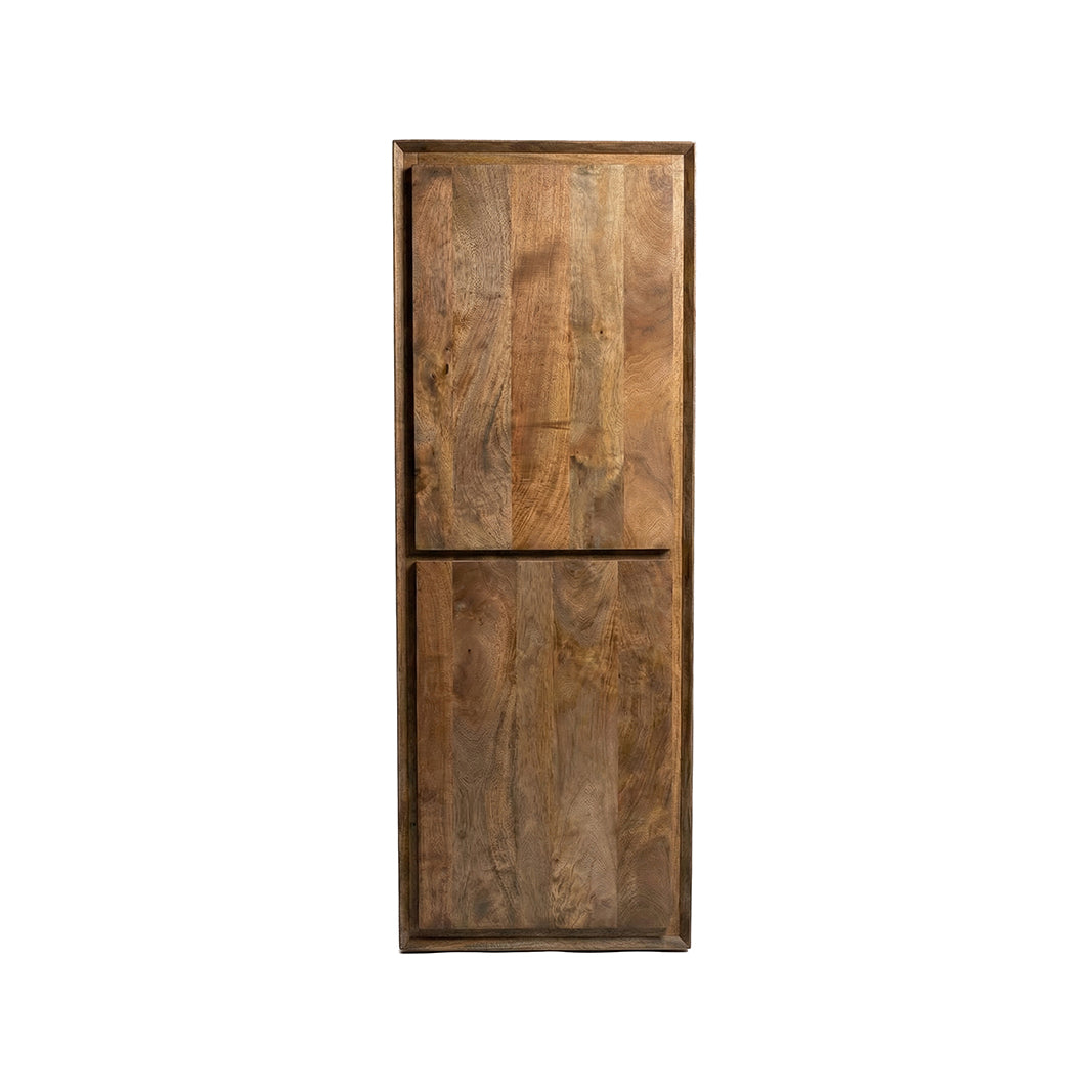 LABEL51 Bergkast Nori - Natural - Mangohout - 160 cm - Rechts