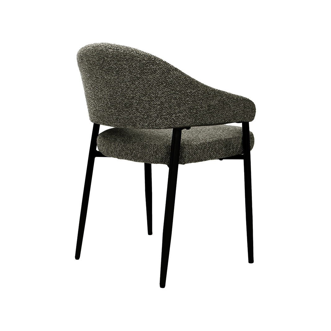 LABEL51 Eetkamerstoel Sora - Mushroom - Royal Boucle