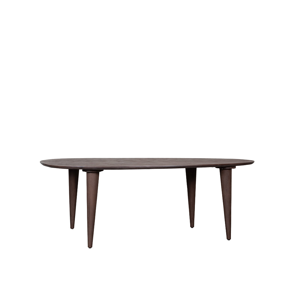 LABEL51 Eetkamertafel Fly - Espresso - Mangohout - 180 cm - Organisch