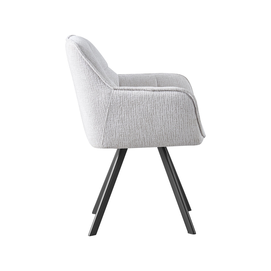 LABEL51 Eetkamerstoel Riley - Naturel - Tresor van LABEL51 – Luxe comfort op maat van PureWonen. Vraag naar de beste prijs.