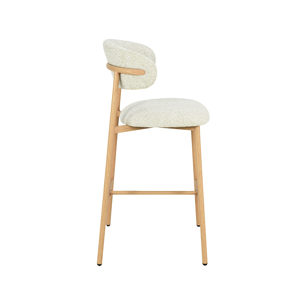 LABEL51 Barkruk Kaito - Naturel - Prestige - Laag