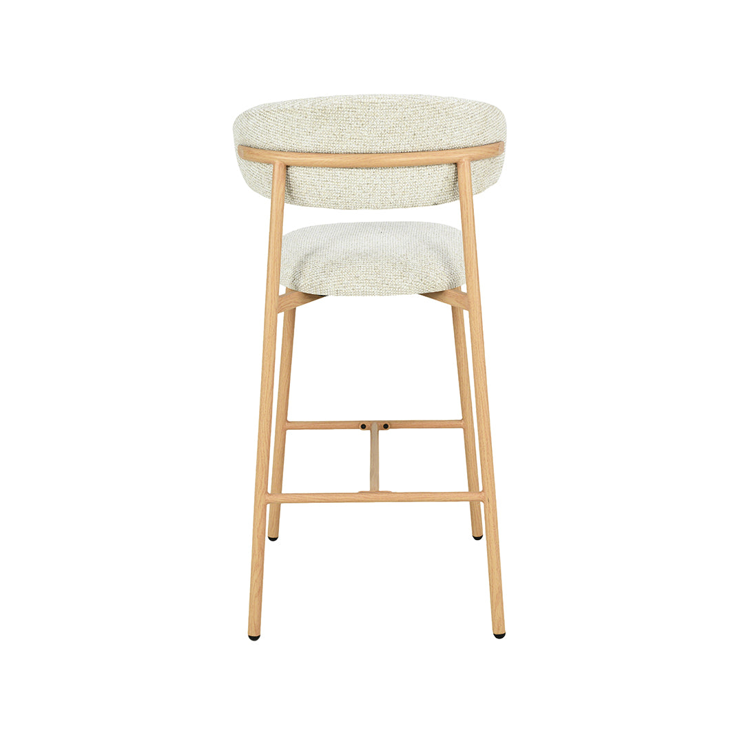 LABEL51 Barkruk Kaito - Naturel - Prestige - Laag