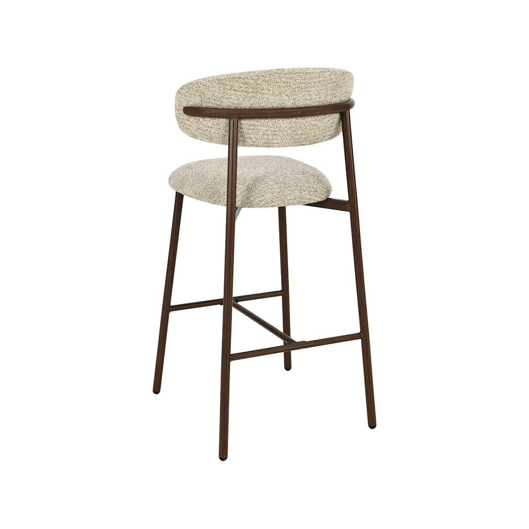 LABEL51 Barkruk Kaito - Beige - Prestige - Laag