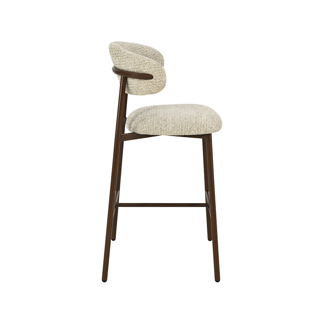LABEL51 Barkruk Kaito - Beige - Prestige - Laag