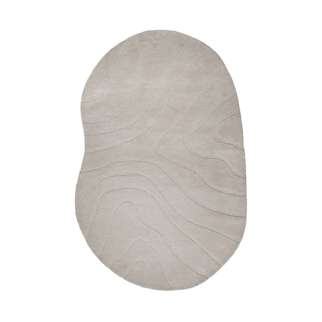 LABEL51 Vloerkleden Goa - Taupe - Polyester - 160x230 cm - Organisch van LABEL51 – Luxe comfort op maat van PureWonen. Vraag naar de beste prijs.