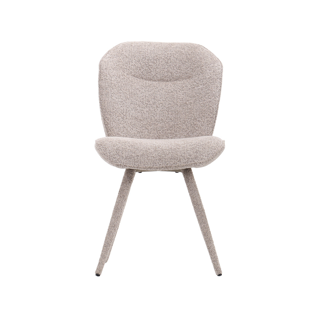 LABEL51 Eetkamerstoel Whoa - Beige - Superb - Beige Stof
