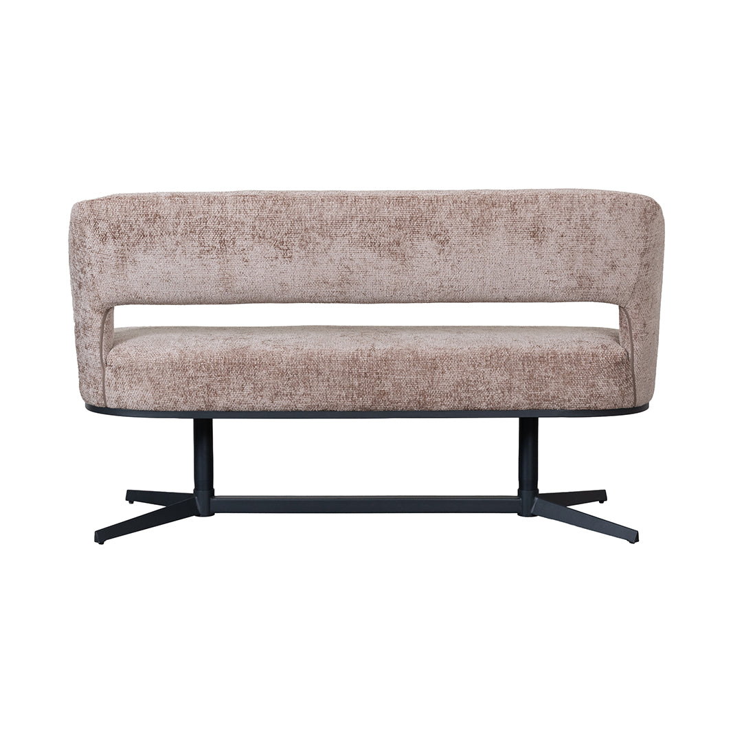 LABEL51 Eetkamerbanken Port Grimaud - Taupe - Haga - 150 cm