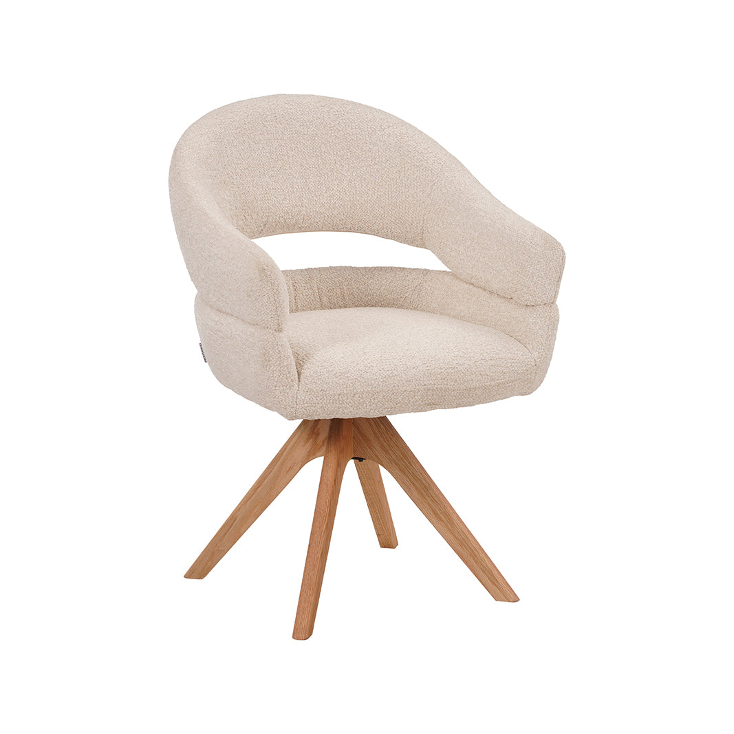 LABEL51 Eetkamerstoel Sofia - Naturel - Superb - Naturel Hout
