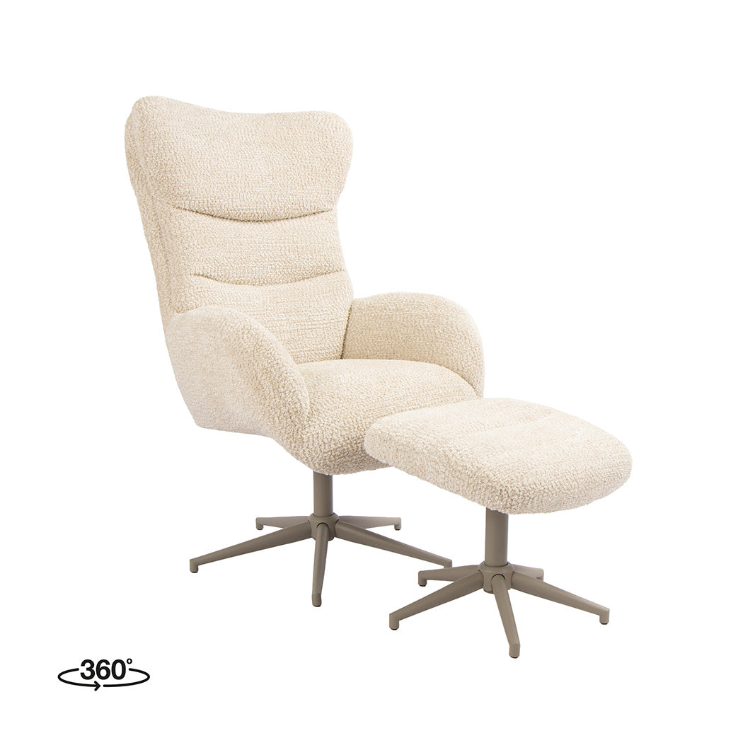 LABEL51 Fauteuil Cute - Naturel - Sweet - One Size