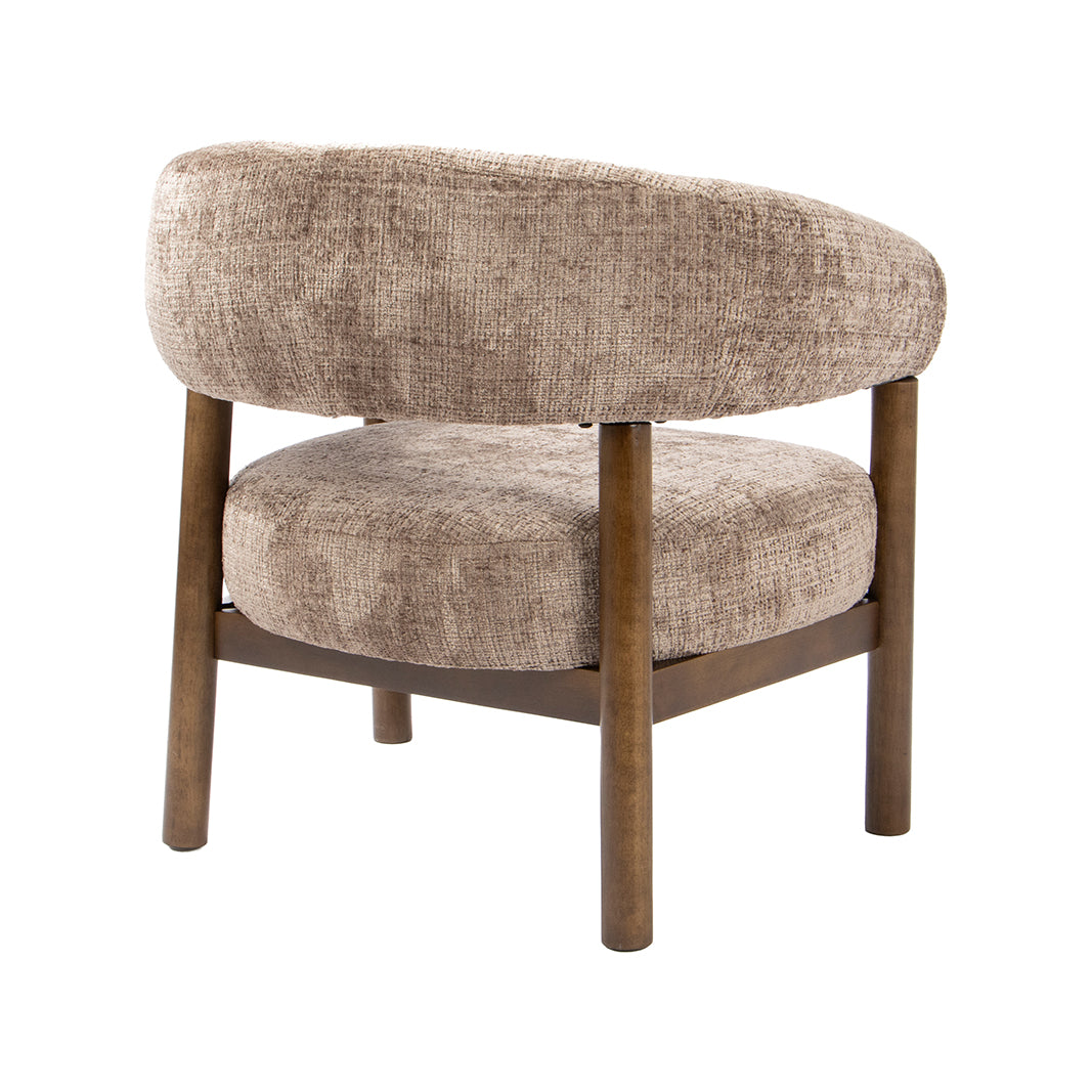 LABEL51 Fauteuil Alegra - Taupe - Cremona - One Size