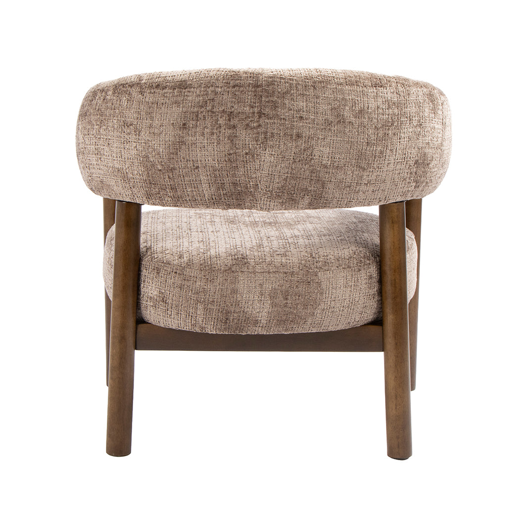 LABEL51 Fauteuil Alegra - Taupe - Cremona - One Size