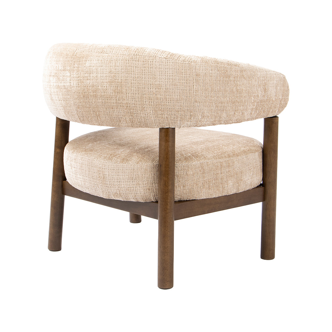 LABEL51 Fauteuil Alegra - Beige - Cremona - One Size