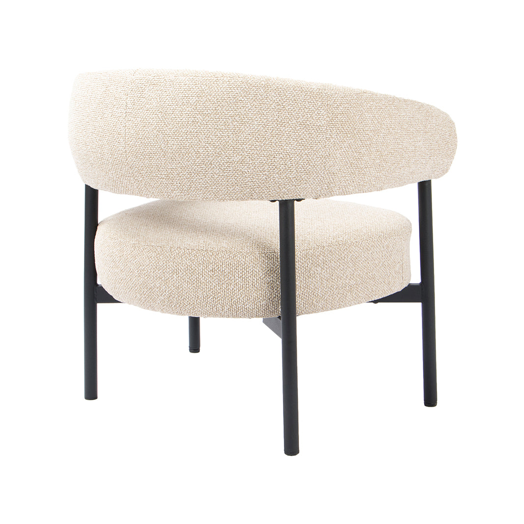 LABEL51 Fauteuil Delfina - Naturel - Royal Boucle - One Size