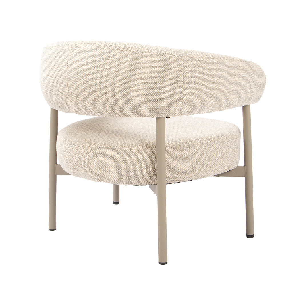 LABEL51 Fauteuil Delfina - Naturel - Royal Boucle - One Size