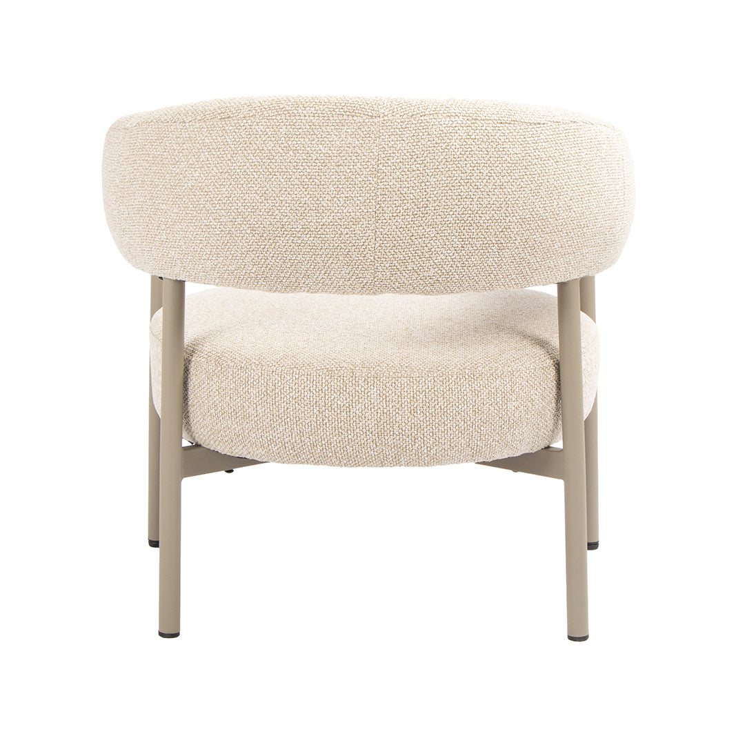 LABEL51 Fauteuil Delfina - Naturel - Royal Boucle - One Size