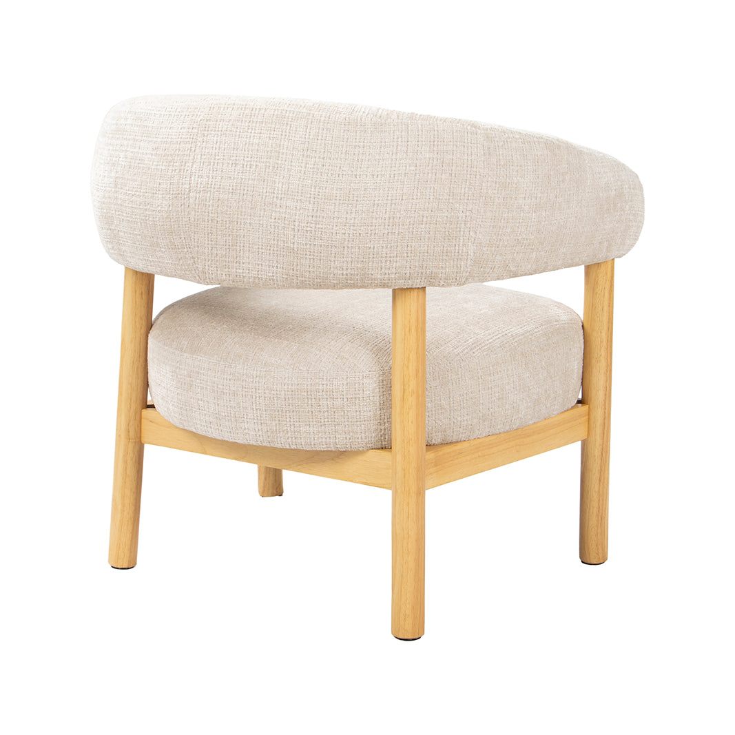 LABEL51 Fauteuil Alegra - Naturel - Cremona - One Size