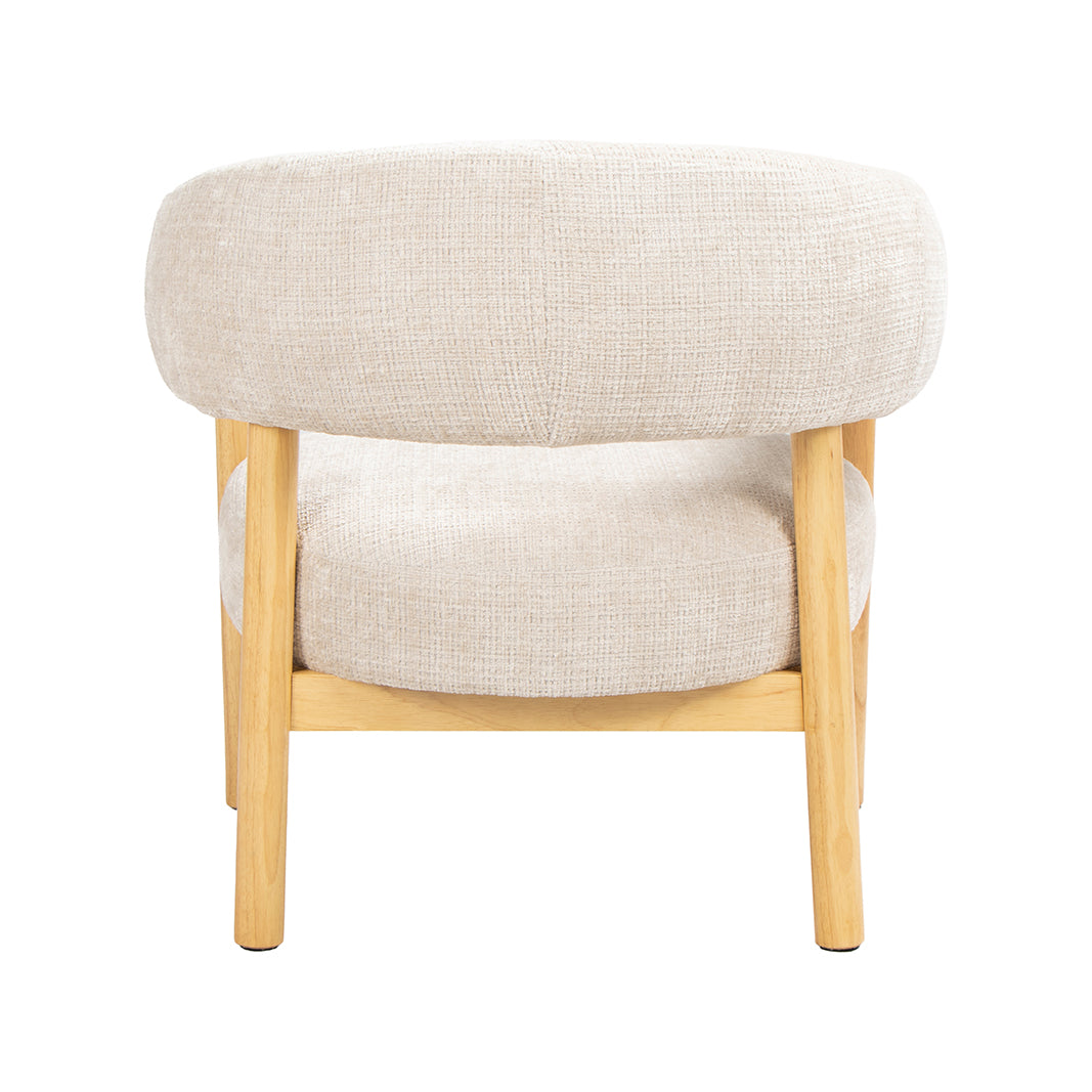 LABEL51 Fauteuil Alegra - Naturel - Cremona - One Size
