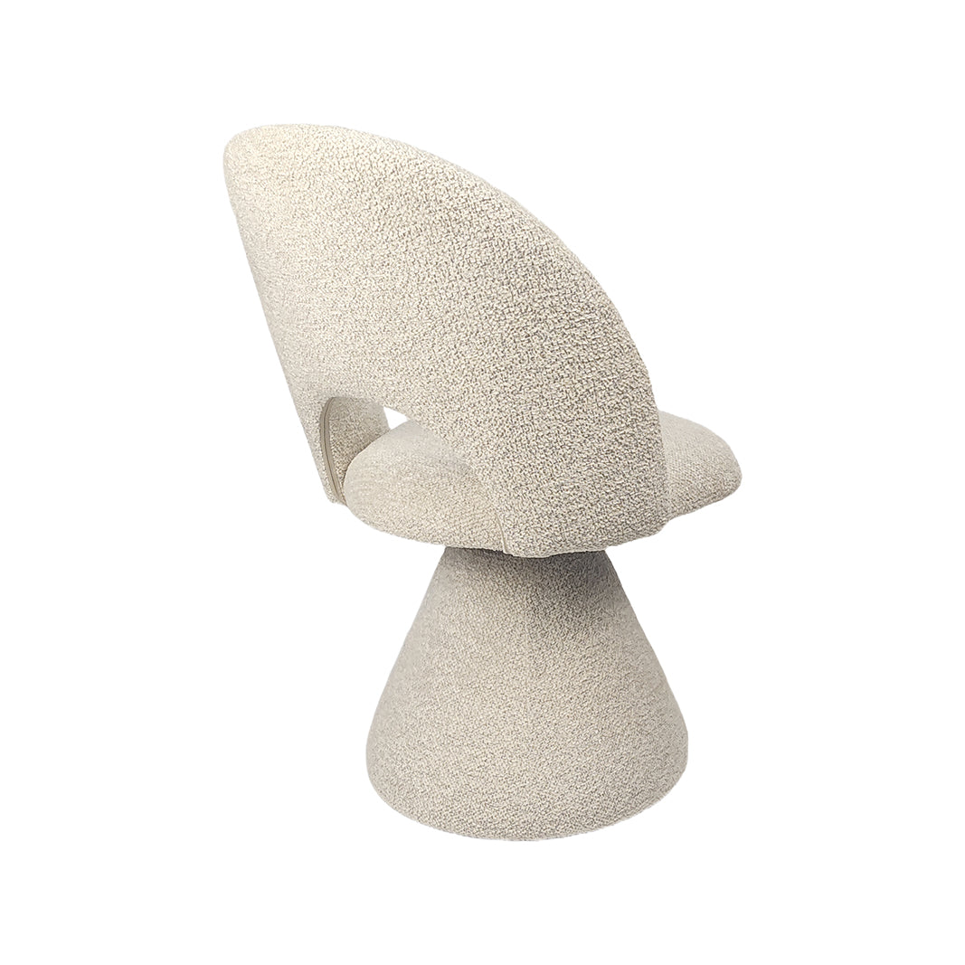 LABEL51 Eetkamerstoel Studio - Naturel - Superb - Naturel Stof
