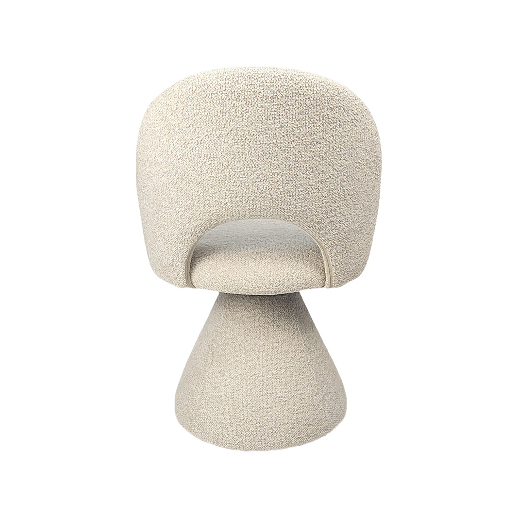 LABEL51 Eetkamerstoel Studio - Naturel - Superb - Naturel Stof