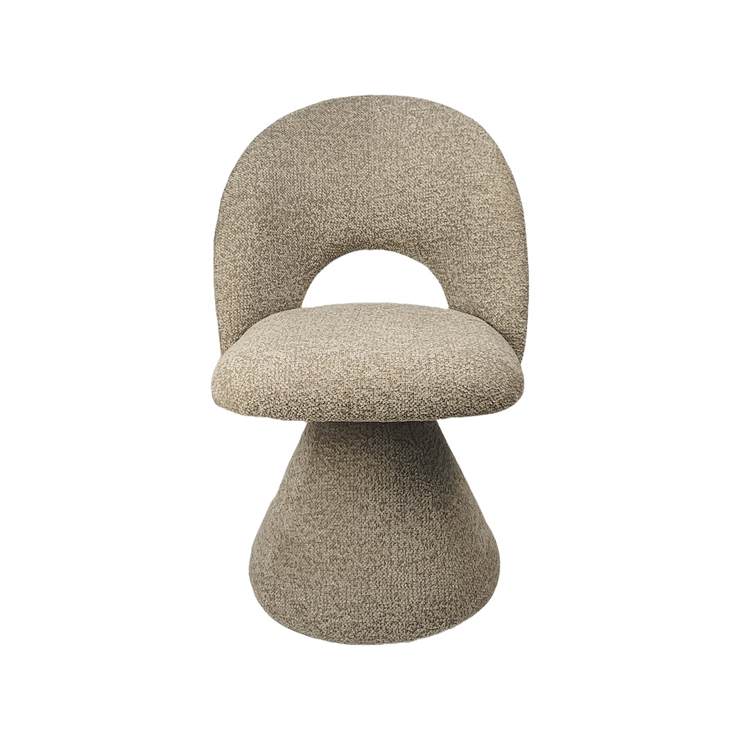 LABEL51 Eetkamerstoel Studio - Beige - Superb - Beige Stof