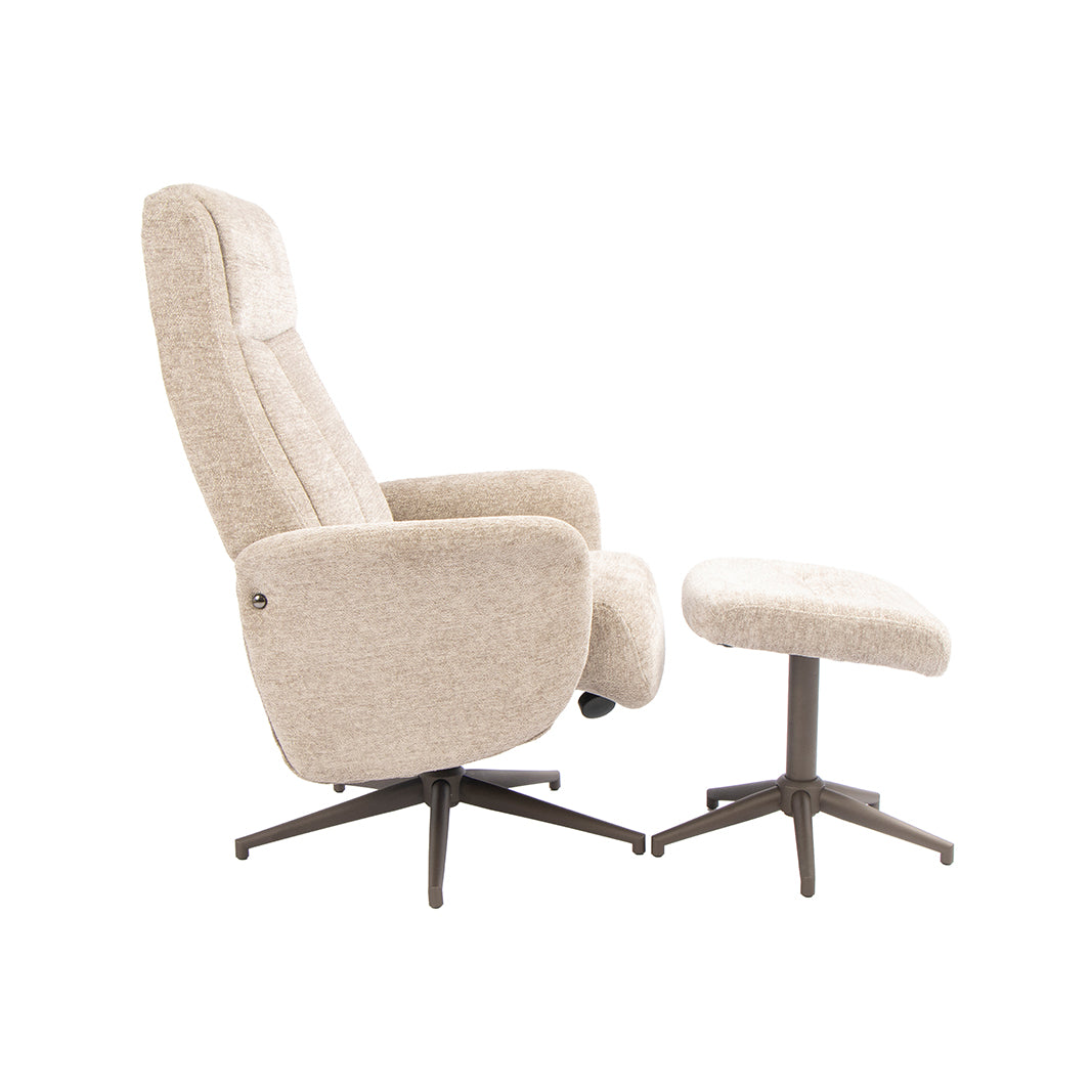 LABEL51 Fauteuil Tumba - Taupe - Raven - One Size