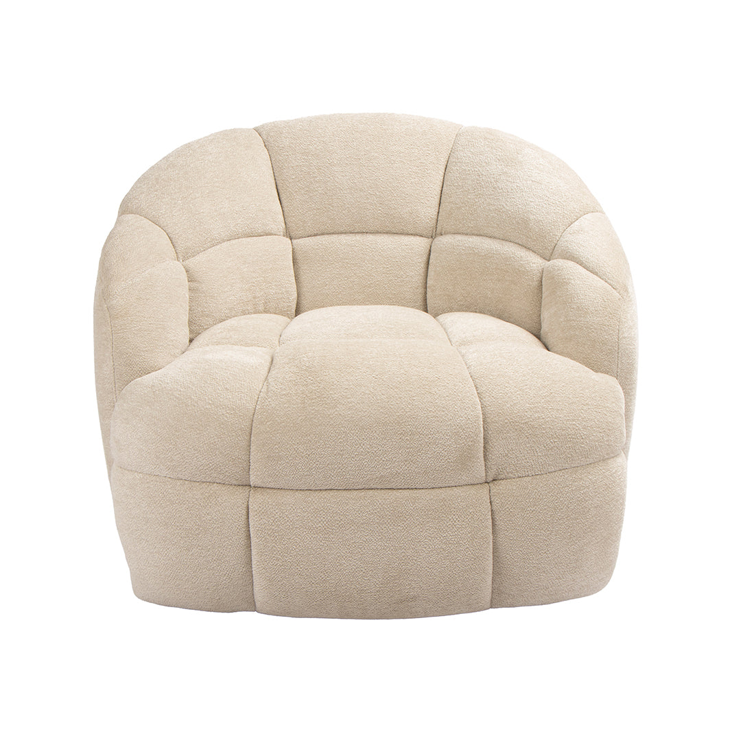 LABEL51 Fauteuil Bubble - Naturel - Raven - One Size