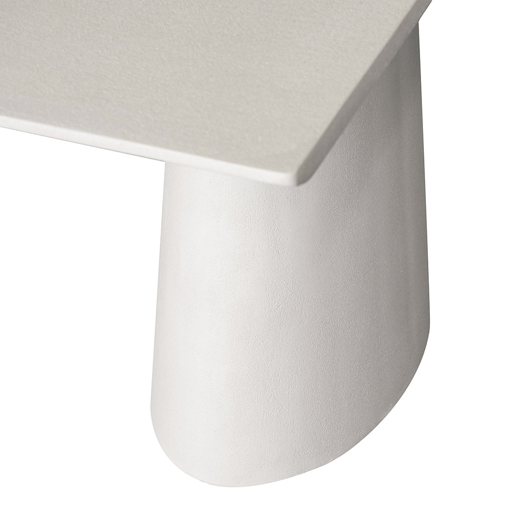 LABEL51 Sidetable Elan - Beige - Concrete - 135x40 cm