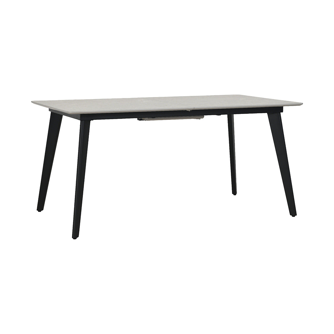 LABEL51 Eetkamertafel Japandi Slim - Beige - Marmer - 160/200x100 cm